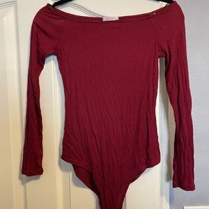AGACI NWT OFF THE SHOULDER BODYSUIT